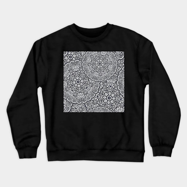 Lace pattern Crewneck Sweatshirt by olgart